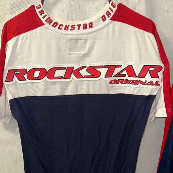 Rockstar Original Navy and Red Tracksuit - Picture 3 of 3